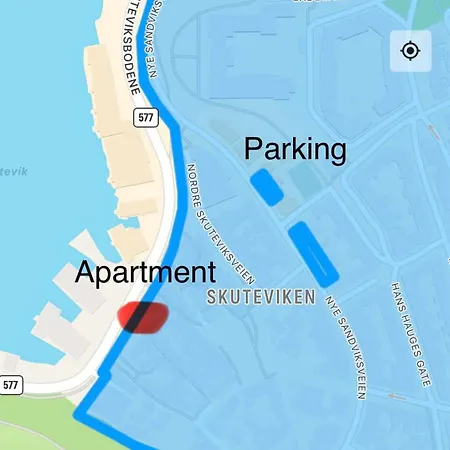 500M To Bryggen & Sentrum شقة
